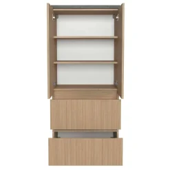 Wohnen Breiter Midi-Schrank fürs Badezimmer - Leitha