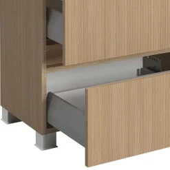 Wohnen Breiter Midi-Schrank fürs Badezimmer - Leitha