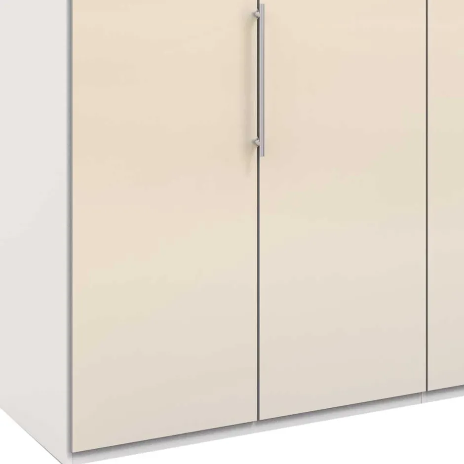 Breiter Schlafzimmerschrank in Cremefarben - Zidarie^Wohnen Sale