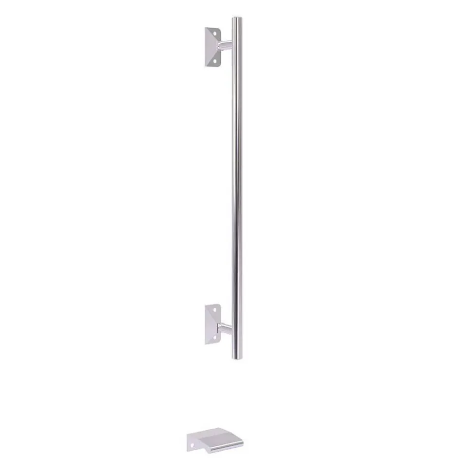 Breiter Schlafzimmerschrank mit weißer Glasfront - Bosays^Wohnen Outlet