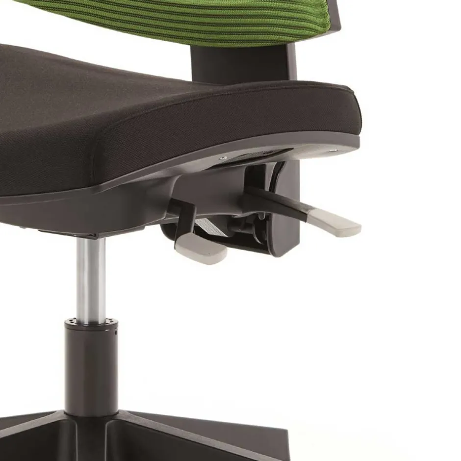 Büro Drehstuhl Annabell in Grün Schwarz^Wohnen New