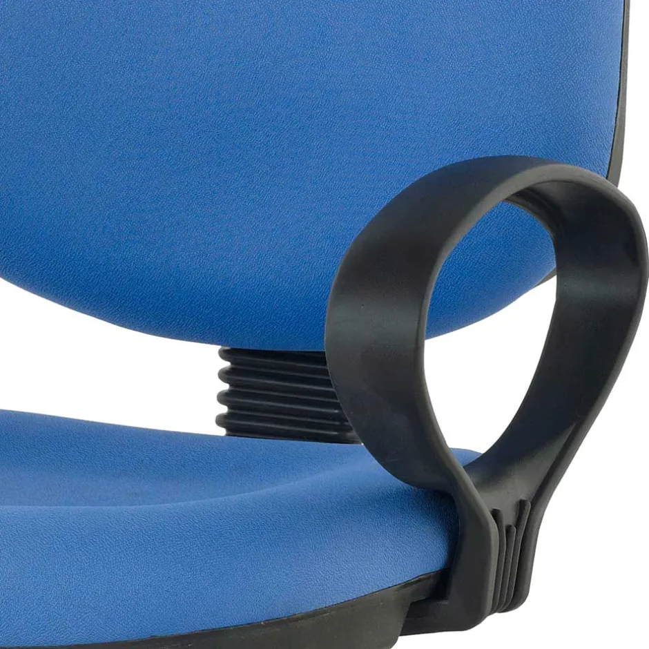 Wohnen Büro Drehstuhl in Blau & Schwarz - Betisla