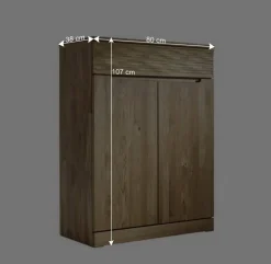 Wohnen Büro Kommode Natrius aus Wildeiche Massivholz