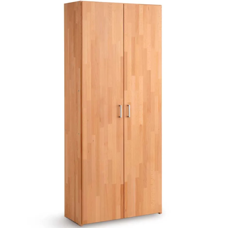 Büro Ordnerschrank aus Buche Massivholz - Bash^Wohnen Discount