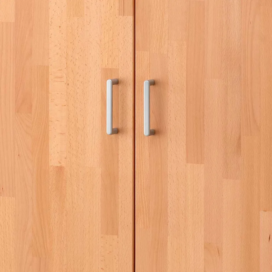 Büro Ordnerschrank aus Buche Massivholz - Bash^Wohnen Discount