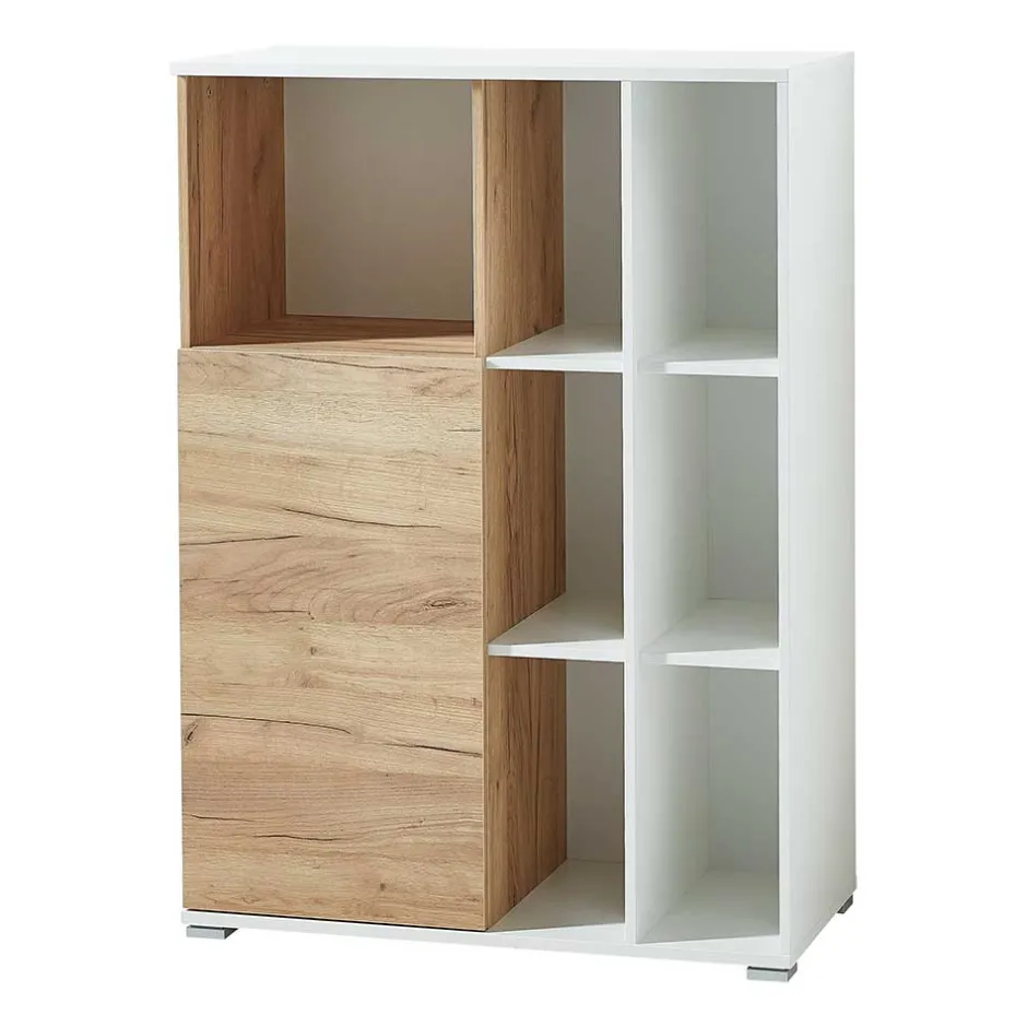 Wohnen Büro Regal mit Türen Set - Ziharo (zweiteilig)