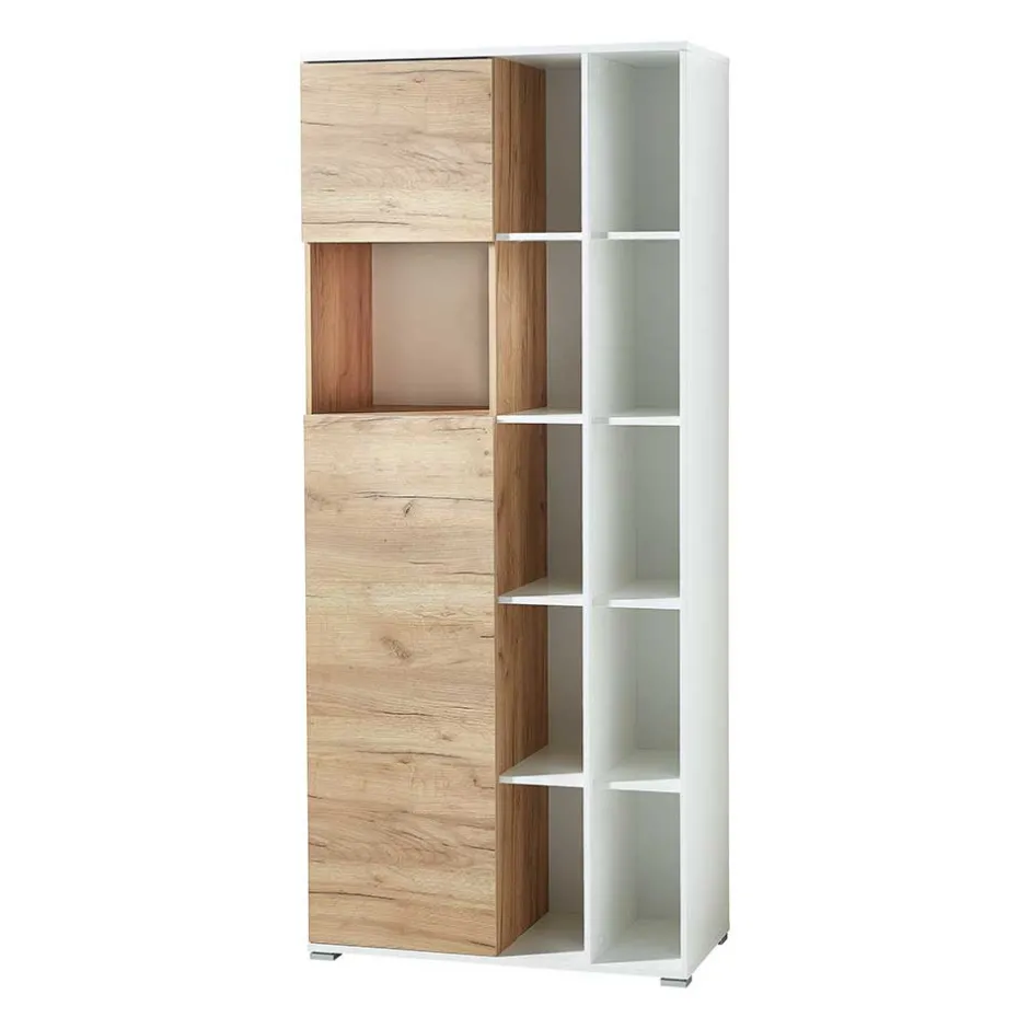 Wohnen Büro Regal mit Türen Set - Ziharo (zweiteilig)