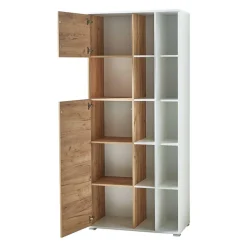 Wohnen Büro Regal mit Türen Set - Ziharo (zweiteilig)