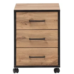 Büro Rollcontainer in Eiche Optik - Zustic^Wohnen