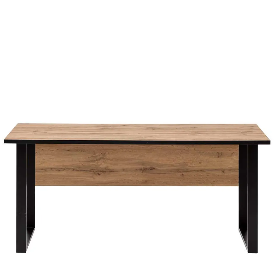 Wohnen Büro Schreibtisch & Regal Set - Zustic (dreiteilig)