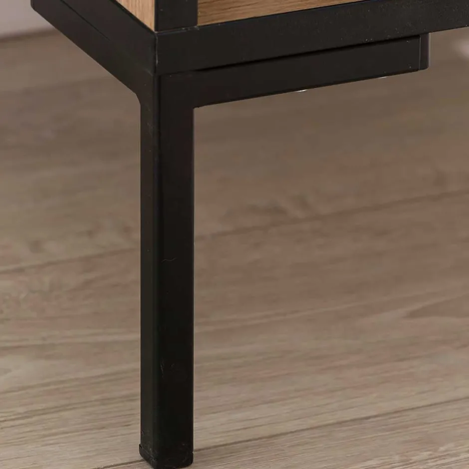 Wohnen Büro Schreibtisch & Regal Set - Zustic (dreiteilig)