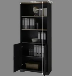 Wohnen Büro Wohnwand im Landhaus Stil - Joe (dreiteilig)