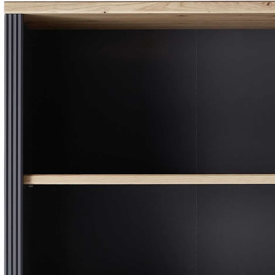 Wohnen Büro Wohnwand im Landhaus Stil - Joe (dreiteilig)