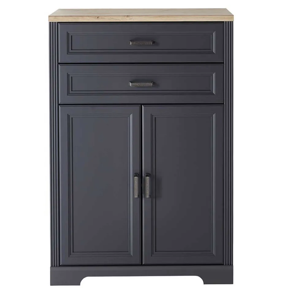 Wohnen Büro Wohnwand im Landhaus Stil - Joe (dreiteilig)