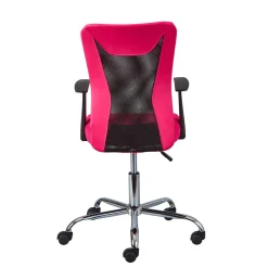 Bürodrehstuhl in Pink & Schwarz - Catama^Wohnen Outlet