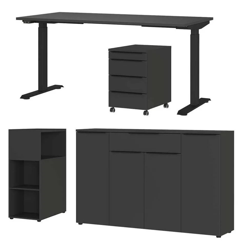 Wohnen Büroeinrichtung Möbel Set - Tila (vierteilig)