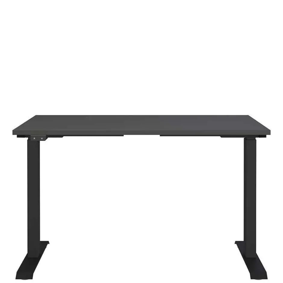 Wohnen Büromöbel Set in Dunkelgrau - Tila (vierteilig)