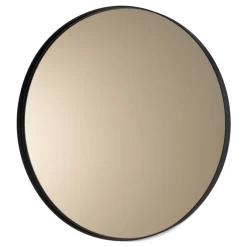 Wohnen Bronzeglas Spiegel in Rund - Airana