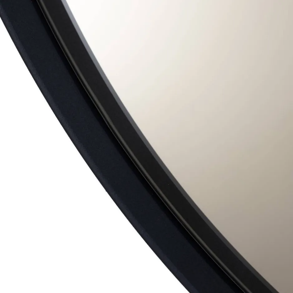 Wohnen Bronzeglas Spiegel in Rund - Airana