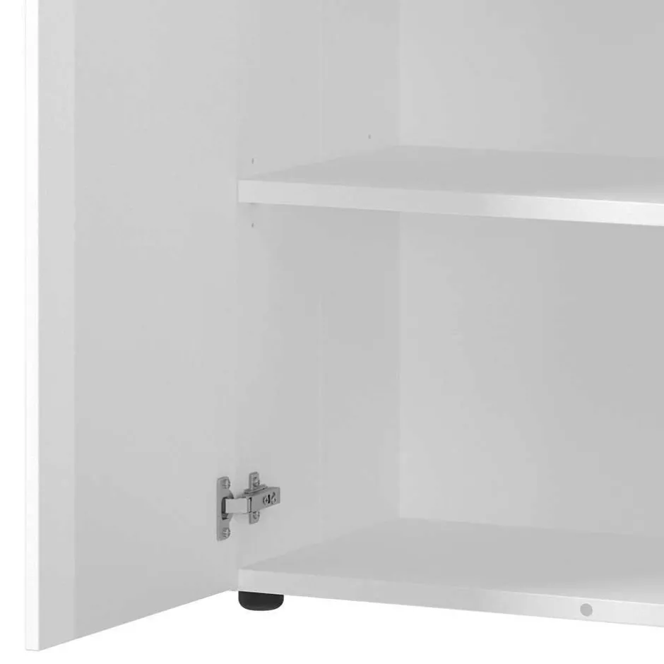 Wohnen Büroschrank mit vier Türen und Schublade - Sparkle