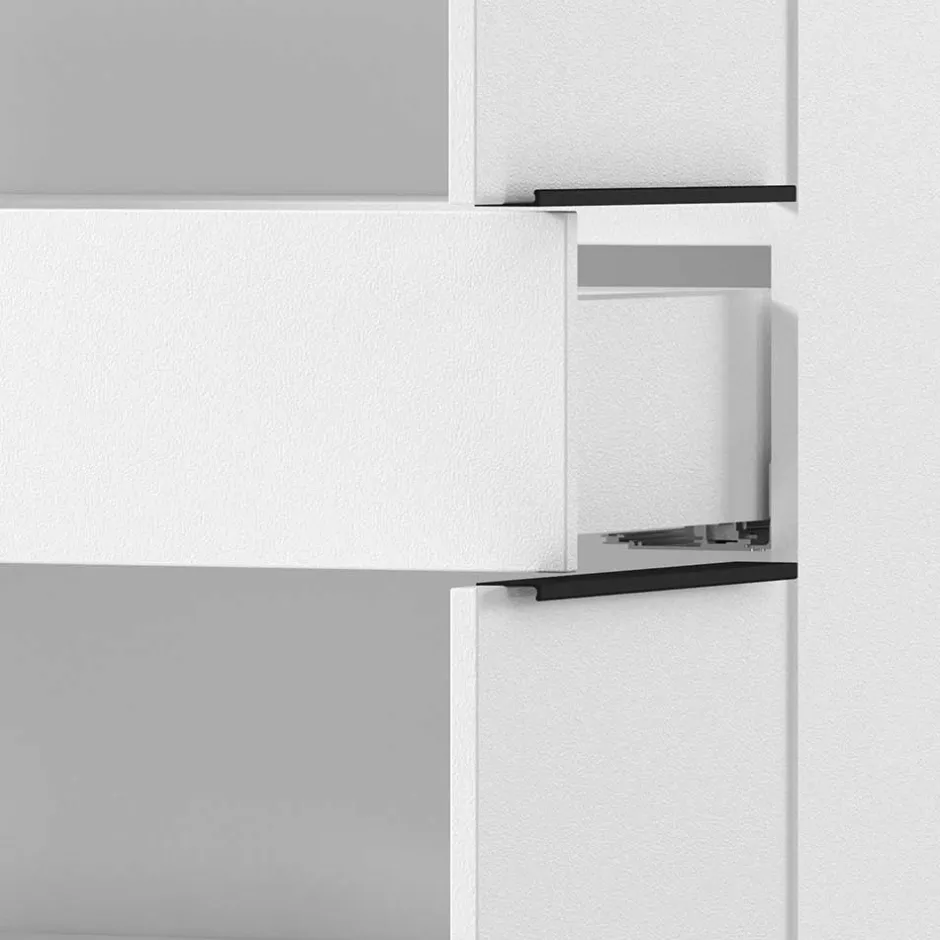 Wohnen Büroschrank mit vier Türen und Schublade - Sparkle