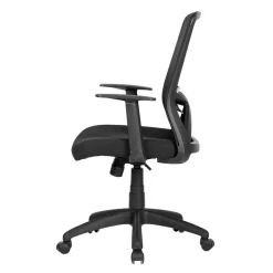 Bürostuhl in Schwarz aus Mesh und Stoff - Suvanica^Wohnen Online