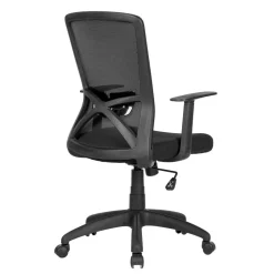 Bürostuhl in Schwarz aus Mesh und Stoff - Suvanica^Wohnen Online