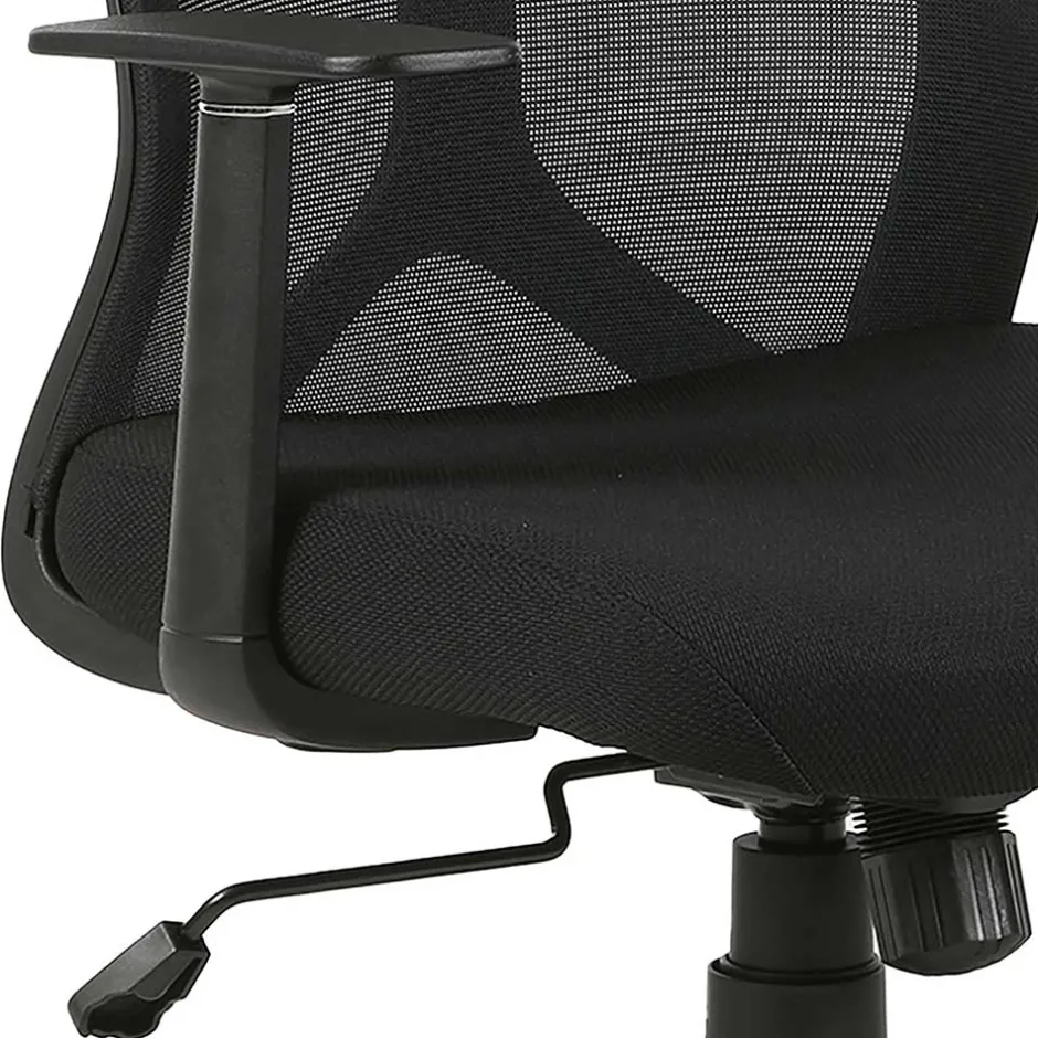 Bürostuhl mit hoher Lehne und Lendenwirbelstütze - Annet^Wohnen