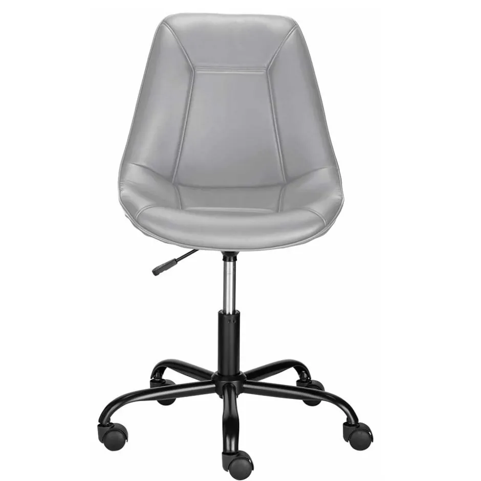 Bürostuhl mit Schalensitz in Grau Kunstleder - Formation^Wohnen Online