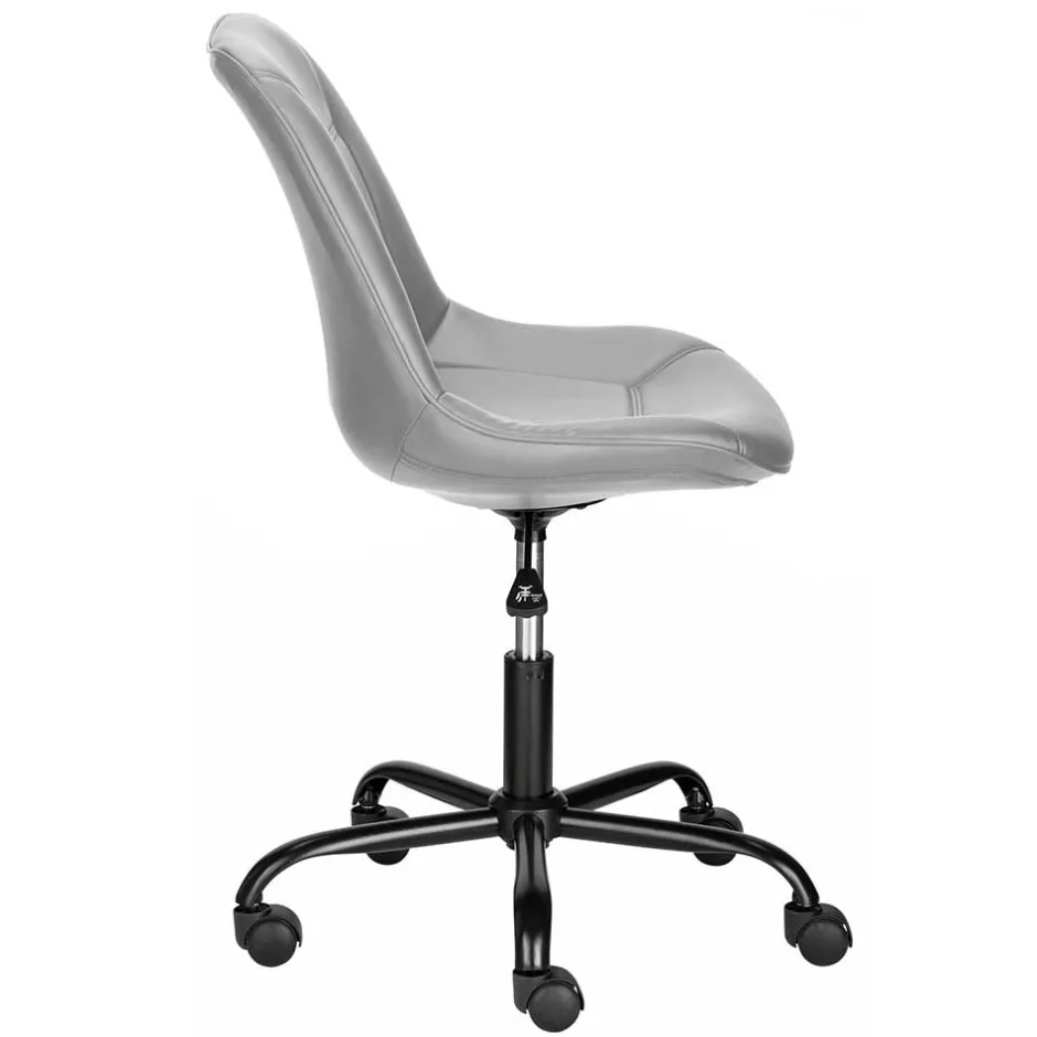 Bürostuhl mit Schalensitz in Grau Kunstleder - Formation^Wohnen Online