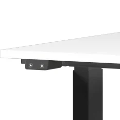 Bürotisch in Weiß und Schwarz - Joina^Wohnen Clearance