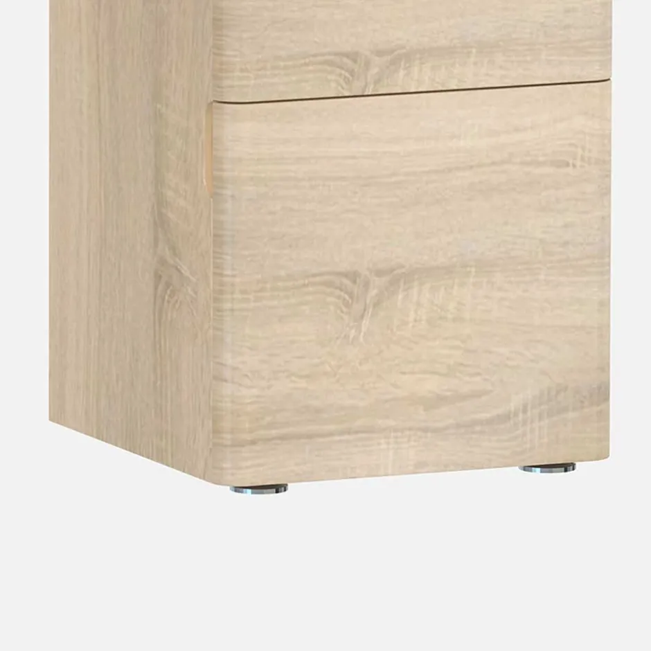 Bürotisch Lilina in Eiche Sonoma^Wohnen Discount