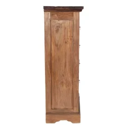 Wohnen Brotschrank Mangato aus Teak Massivholz