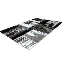 Brush Design Teppich in Grau und Schwarz - Naspar^Wohnen Outlet