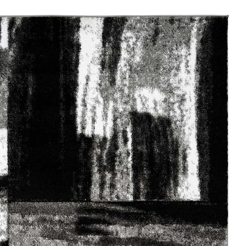 Brush Design Teppich in Grau und Schwarz - Naspar^Wohnen Outlet