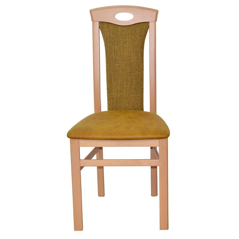 Wohnen Buche Küchenstühle gepolstert - Charinas (2er Set)