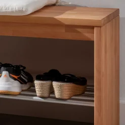 Wohnen Buchenholz Flurbank 160 cm breit - Shimousa