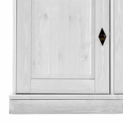 Buffetschrank Satumare in Weiß Kiefer teilmassiv^Wohnen