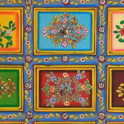 Bunte Kommode mit neun Schubladen - Leverias^Wohnen Best