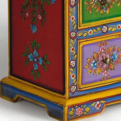 Bunte Kommode mit neun Schubladen - Leverias^Wohnen Best