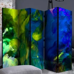 Wohnen Bunter Paravent aus fünf Elementen - Brozana