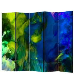Wohnen Bunter Paravent aus fünf Elementen - Brozana