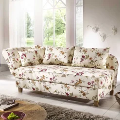 Chaiselongue mit Blumen Muster - Juanpico^Wohnen Best