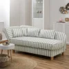 Wohnen Chaiselongue mit Streifenmuster - Texicano