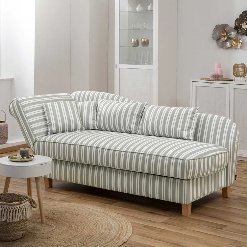 Wohnen Chaiselongue mit Streifenmuster - Texicano
