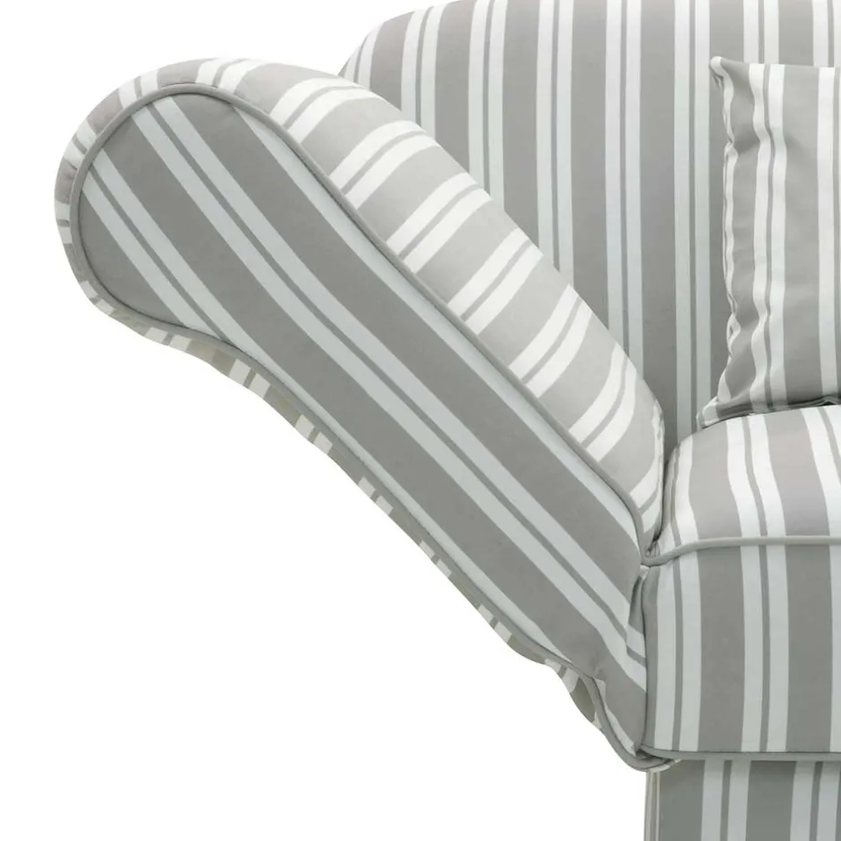 Wohnen Chaiselongue mit Streifenmuster - Texicano