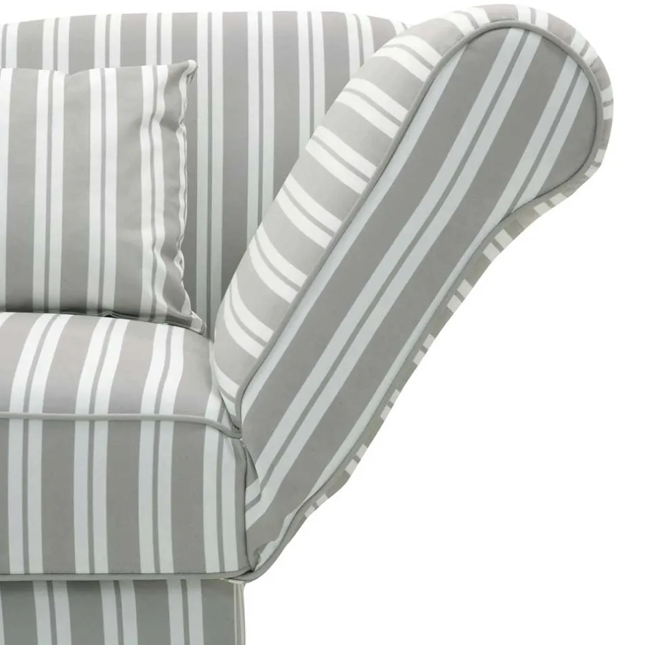 Wohnen Chaiselongue mit Streifenmuster - Texicano