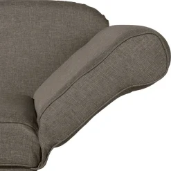 Wohnen Chaiselounge in Beigegrau mit Buche - Senade