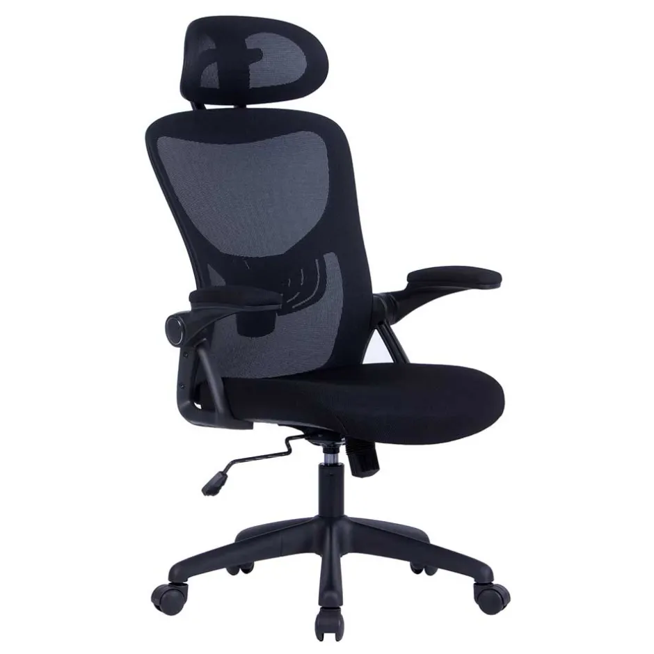 Chefsessel mit Kopfstütze in Schwarz - Geritts^Wohnen Online