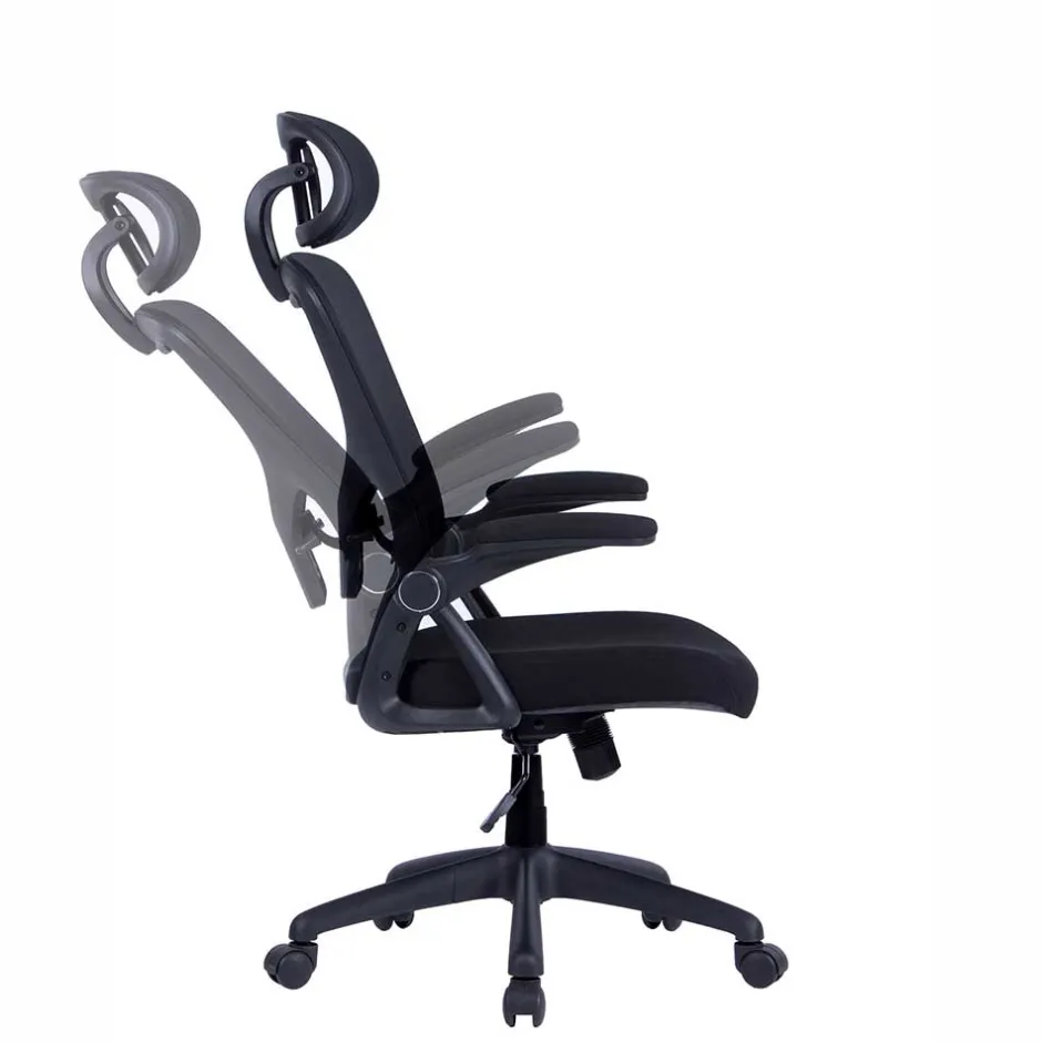 Chefsessel mit Kopfstütze in Schwarz - Geritts^Wohnen Online